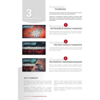 Pracovní rukavice ATG Rukavice ATG MaxiFlex Ultimate 42-874 AD-APT, máčené A3112/10/SPE 10 S prodejní etiketou Šedá odstíny