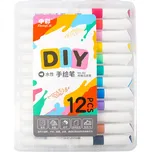 Popisovač akrylový Flower - 12 barev