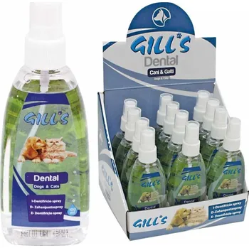 Péče o psí chrup GILL´S ústní voda sprej 100 ml