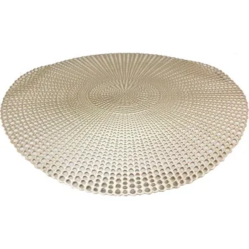 prostírání PROSTÍRÁNÍ KULATÉ PRŮM. 40 CM, ZLATO-ČERNÁ