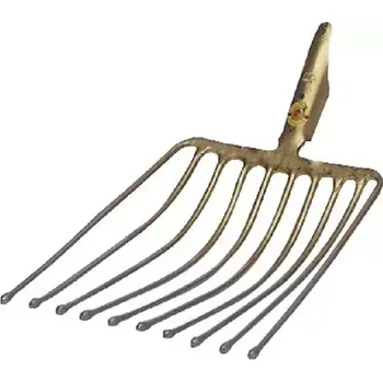 Vidle Vidle na brambory SHW bez násady s 9 hroty (KP-ES54556) (Vidle na brambory SHW s pružnými hroty bez násady - hroty s kuličkami, těleso vidlí ze speciální ocele, kováno v kovacích válcích a kaleno, s pružnou objímkou. )