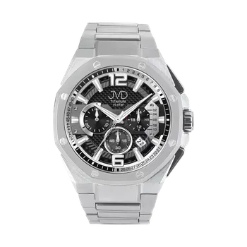 Hodinky JVD Pánské titanové antialergické vodotěsné luxusní hodinky JVD JE2006.3 ( )