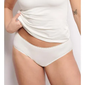 Dámské oblečení sloggi GO Midi C2P Silk White - 00GZ 10207340*00GZ Velikost: XL