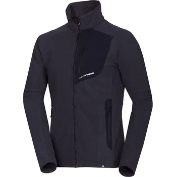 Pánská mikina Northfinder LUDOVICO pánská mikina black MI-3845OR-269 pánská mikina