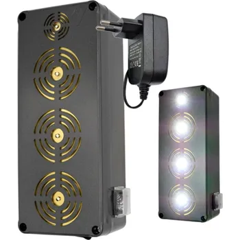 Odpuzovač zvířat Vodotěsný, ultrazvukový odpuzovač OD16 KING LED