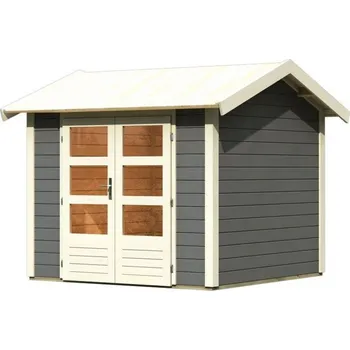 Zahradní domek Dřevěný zahradní domek THERES 3 Lanitplast