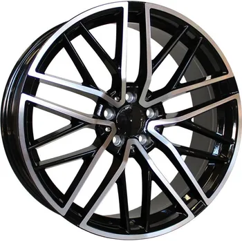 Disk Alu kola Racing Line FE248, 20x8.5 5x112 ET40, černá + leštění vhodné pro Mercedes GLC (do 2022), Mercedes GLC Coupe (do 2022)