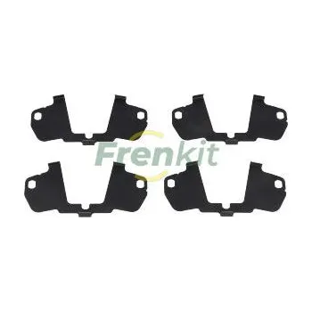 Brzdový komplet Protihluková folie, brzdové oblożení (posunovací deska) FRENKIT 940380