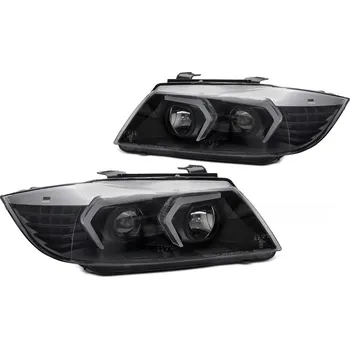 Přední světlomet TUNING-TEC Přední světla BMW E90/E91 05-08 LED černé