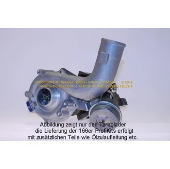 Turbodmychadlo Dmychadlo, plnění SCHLÜTTER TURBOLADER PRO-06070