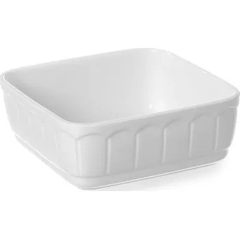 Čtvercová zapékací mísa Rustica, HENDI, 1,1L, 165x165x(H)65mm