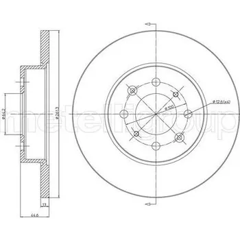 Brzdový kotouč Brzdový kotouč CIFAM 800-430