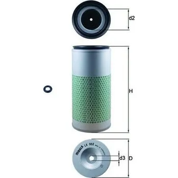 Vzduchový filtr Vzduchový filtr KNECHT LX 952