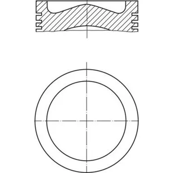 Píst motoru Píst MAHLE 004 67 00