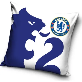 Polštář Carbotex Fotbalový polštářek Chelsea FC Blue Lion