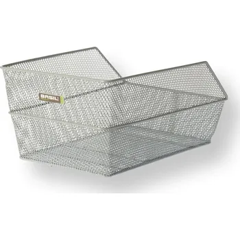 Košík na láhev Jmc Trading Košík na nosič Basil Cento stříbrný 11117