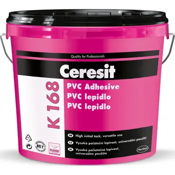 Průmyslové lepidlo Disperzní lepidlo na PVC Ceresit K 168 - 14 kg