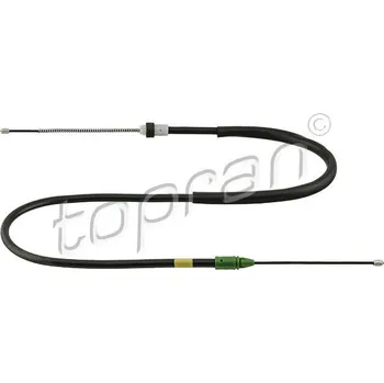 Lanko parkovací brzdy Tazne lanko, parkovaci brzda TOPRAN 700 919