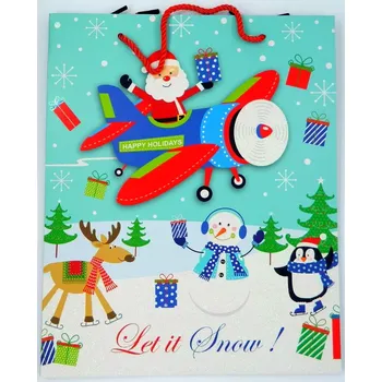 Dárková taška Vánoční dárková taška M 1