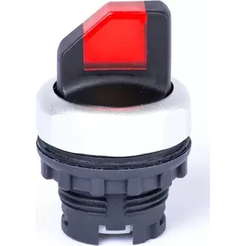 tlačítko Noark 105673 Ex9P1 SI r Hlavice přepínače dvoupolohová, s aretací, prosvětlená, červená (Noark 105673 Ex9P1 SI r)