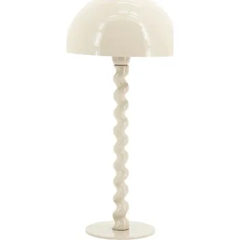 Lampička By-Boo Béžová kovová stolní lampa Luox