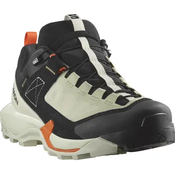 Dámská treková obuv Salomon X Ultra Alpine GTX W L47686400 - celadon tint/black red/orange 41 1/3