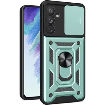 Pouzdro na mobilní telefon Kryt Samsung Galaxy A54 5G Techsuit CamShield Pro green