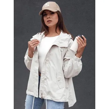 Dámská bunda Dámská přechodová bunda GLAMOUR PARK bílá