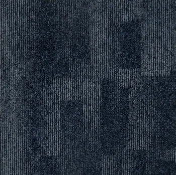 Koberec Kobercové čtverce SANTORINI 83 GREY BLUE 100% PP, zátěž 32, BT, 50*50cm;