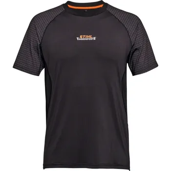 Pánské tričko STIHL Funkční tričko TIMBERSPORTS šedá/černá Velikost: XL
