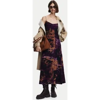 Dámské šaty Desigual Každodenní šaty Rosy 24WWVK15 Barevná Slim Fit S