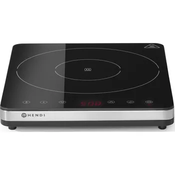 Vařič Indukční vařič 2000, HENDI, Kitchen Line, 230V/2000W, 295x400x(H)42mm