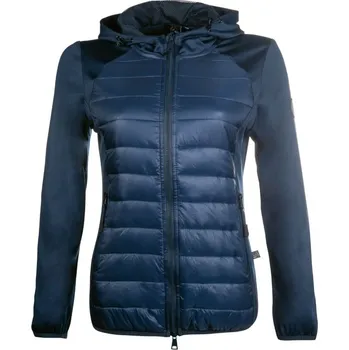 Jezdecká mikina Jezdecká bunda/mikina HKM Style Tmavě modrá XXS