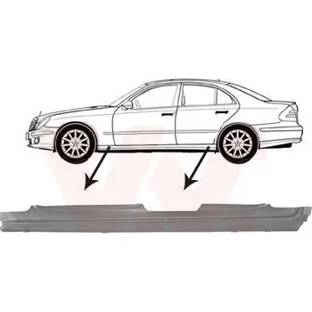 Prah karosérie Nástupní panel VAN WEZEL 3041103