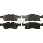 Sada brzdových destiček, kotoučová brzda FEBI BILSTEIN 16900