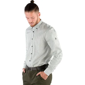 Pánská košile TAGART Pánská lovecká košile Tagart Deerland Regular s jelením motivem 4XL BÍLÁ