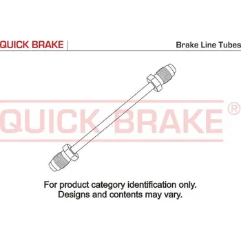 Brzdová hadice Brzdové potrubí QUICK BRAKE CU-0460A-A