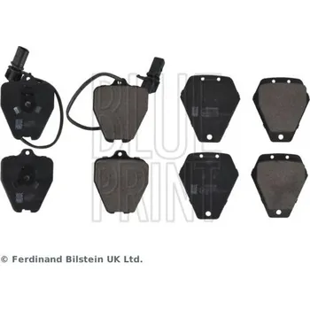 Brzdová destička Sada brzdových destiček, kotoučová brzda BLUE PRINT ADV184288