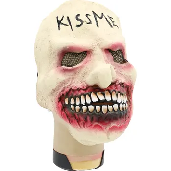 Karnevalová maska Latexová maska - Kiss Me