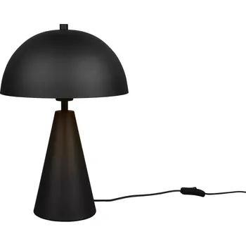 Lampička Trio Leuchten 565000132 ALFIE - Moderní stolní lampička v matné černé barvě, 1 x E27, 43cm (Moderní černá lampička vhodná i na noční stolek, neoslňuje)