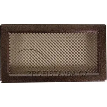 Větrací mřížka Karl KLASIK ventilační mřížka bez žaluzie 192 x 123mm - měděná patina