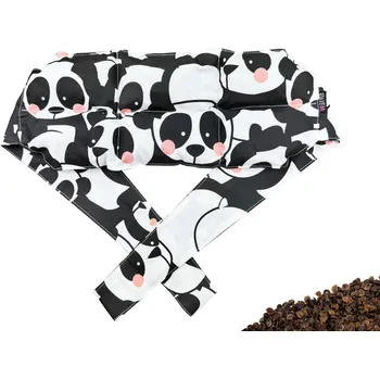 Polštář VFstyle Nahřívací bederní pás Panda bílá