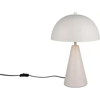 Lampička Trio Leuchten 565000176 ALFIE - Moderní stolní lampička v jemně šedé barvě, 1 x E27, 43cm (Moderní lampička vhodná i na noční stolek, neoslňuje)