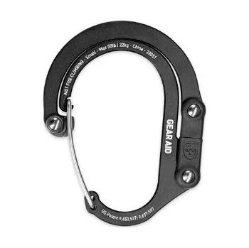 Gear Aid Karabina s háčkem Heroclip Verze: small / Barva (vzor): stealth black