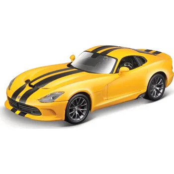 Hračka Maisto - 2013 SRT Viper GTS, žltý, 1:18