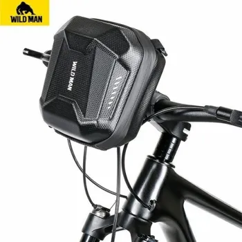 brašna na kolo WILDMAN Pouzdro/držák na kolo E18 brašna na rám černá/černá