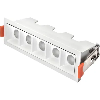 LED panel DomenoLED Svítidlo lineární Led vestavné 10W 3000K bílá JDL-5T