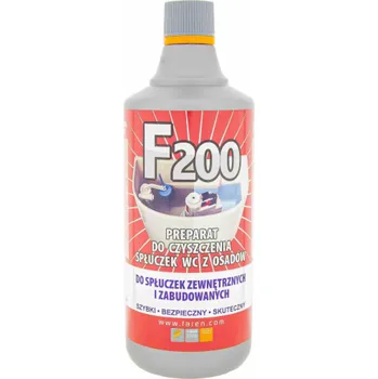 WC čistič BRUNALI Prostředek na čištění nádržek WC od usazenin F200 1000 ml