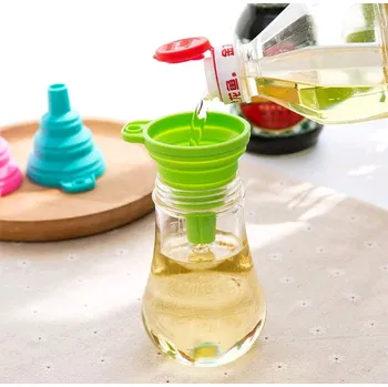 upečme si sami Silikonový skládací trychtýř