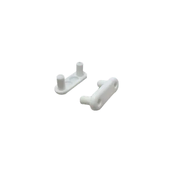 Nábytkové kování Kluzák k naražení-bílý 22 (G02)